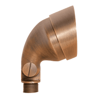 FPB03 Brass Oval LED Directional Flood Light Adjustable Lighting - Kings Outdoor Lighting