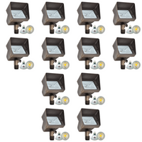 FPB01 Luz de inundación direccional LED rectangular de latón Iluminación ajustable