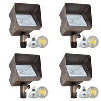FPB01 Luz de inundación direccional LED rectangular de latón Iluminación ajustable