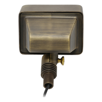 FPB05 Cast Brass Rectangular LED 12V Low Voltage Directional Floodlight Adjustable Landscape Lighting