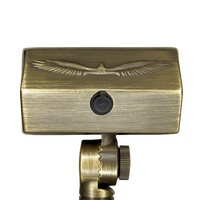 FPBCC04 Cast Brass 3CCT Adjustable 2W-7W Rectangular Built-In LED Flood Light 12V Low Voltage Fixture