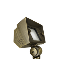 FPBCC04 Cast Brass 3CCT Adjustable 2W-7W Rectangular Built-In LED Flood Light 12V Low Voltage Fixture