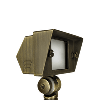FPBCC04 4x/8x/12x Package Cast Brass 3CCT Adjustable 2W-7W Rectangular Built-In LED Floodlight 12V Low Voltage Fixture