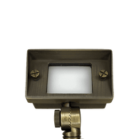 FPBCC04 4x/8x/12x Package Cast Brass 3CCT Adjustable 2W-7W Rectangular Built-In LED Floodlight 12V Low Voltage Fixture
