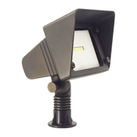 FPBCC05 4x/8x/12x Package Cast Brass 3CCT Adjustable 3W-10W Rectangular Built-In LED Flood Light 12V Low Voltage Fixture