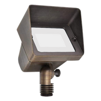 FPBCC05 Cast Brass 3CCT Adjustable 3W-10W Rectangular Built-In LED Flood Light 12V Low Voltage Floodlight Fixture
