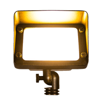 FPBCC05 4x/8x/12x Package Cast Brass 3CCT Adjustable 3W-10W Rectangular Built-In LED Flood Light 12V Low Voltage Fixture