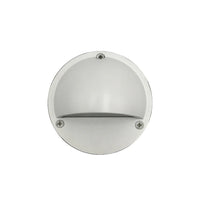 STBP06 Rein Cast Brass Round Half Moon Step Deck Light Low Voltage Outdoor Landscape Lighting