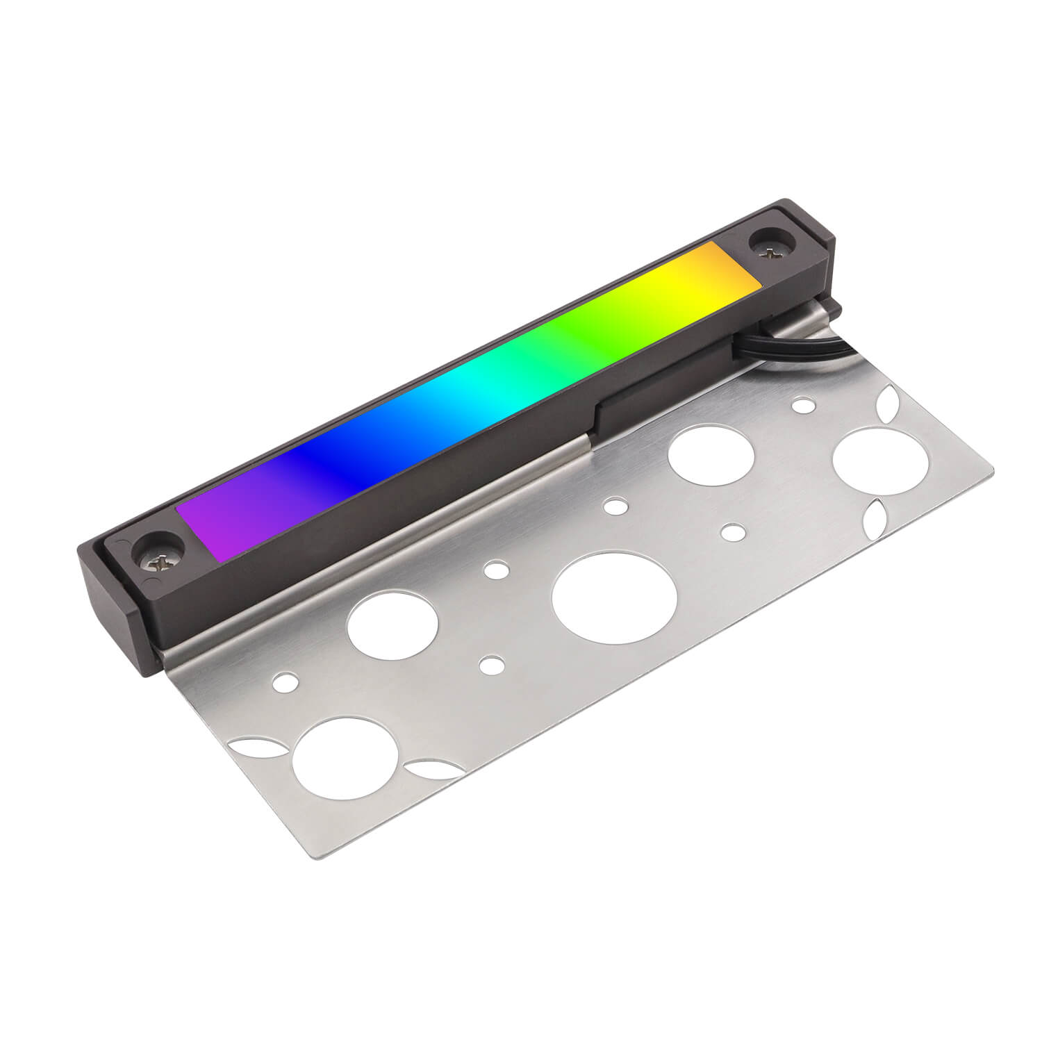 HL7A03R 3W 7" Aluminum Integrated Bluetooth-Controlled RGB + CCT LED Hardscape Light Low Voltage Landscape Lighting