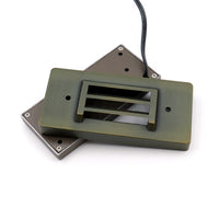 IDL01 Solid Brass Surface Mount 2700K Warm White Integrated LED Step Light Low Voltage Landscape Lighting