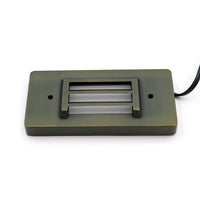 IDL01 Solid Brass Surface Mount 2700K Warm White Integrated LED Step Light Low Voltage Landscape Lighting