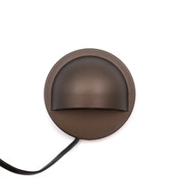 IDL02 Aluminum Round Surface Mount 2700K Warm White Integrated LED Deck Light Low Voltage Landscape Lighting