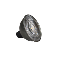 MR16 7W 12V Low Voltage Black LED Bulbs Dimmable Energy Saving Waterproof Light CE & RoHS Certified