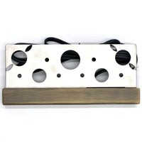 STBP10 Tulay Antique/Black Brass Hardscape Light 7