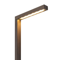 IPL02A Aluminum Adjustable 1/2/3W 2700K Integrated LED Path Light Brown Finish Low Voltage Landscape Lighting