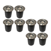 KL201  4x/8x/12x Package 12V 2700K Warm White Integrated 3W LED AC/DC Stainless Steel Well Light Low Voltage Landscape Lighting