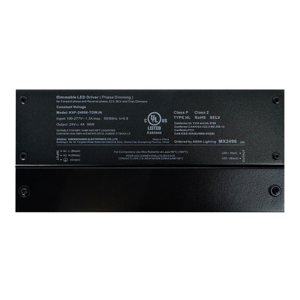 Outdoor Landscape Lighting LED 12V Low Voltage MX24 DC 24V Low Voltage Dimmable Transformers UL Listed LED Driver Outdoor Rated MX DC24V 96W