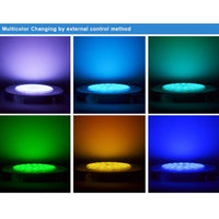 PL54 Pool and Spa RGB/RGBW Color Changing 12V Stainless Steel Low Voltage Light IP68