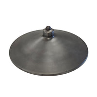 PL79B with G4 3W 2700K 4x/8x/12x Package Solid Brass Large Mushroom Hat Path Light - Light Bronze Finish Low Voltage Landscape Lighting