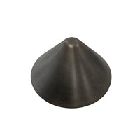 PL81B G4 Solid Brass Mushroom Hat Path Light - Light Bronze Finish Low Voltage Landscape Lighting