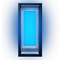 Cilindro de acero inoxidable SCS06 LED Up Down Light 2 Iluminación de aplique direccional