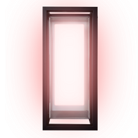 Cilindro de acero inoxidable SCS06 LED Up Down Light 2 Iluminación de aplique direccional