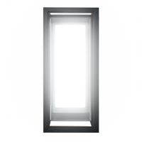 Cilindro de acero inoxidable SCS06 LED Up Down Light 2 Iluminación de aplique direccional