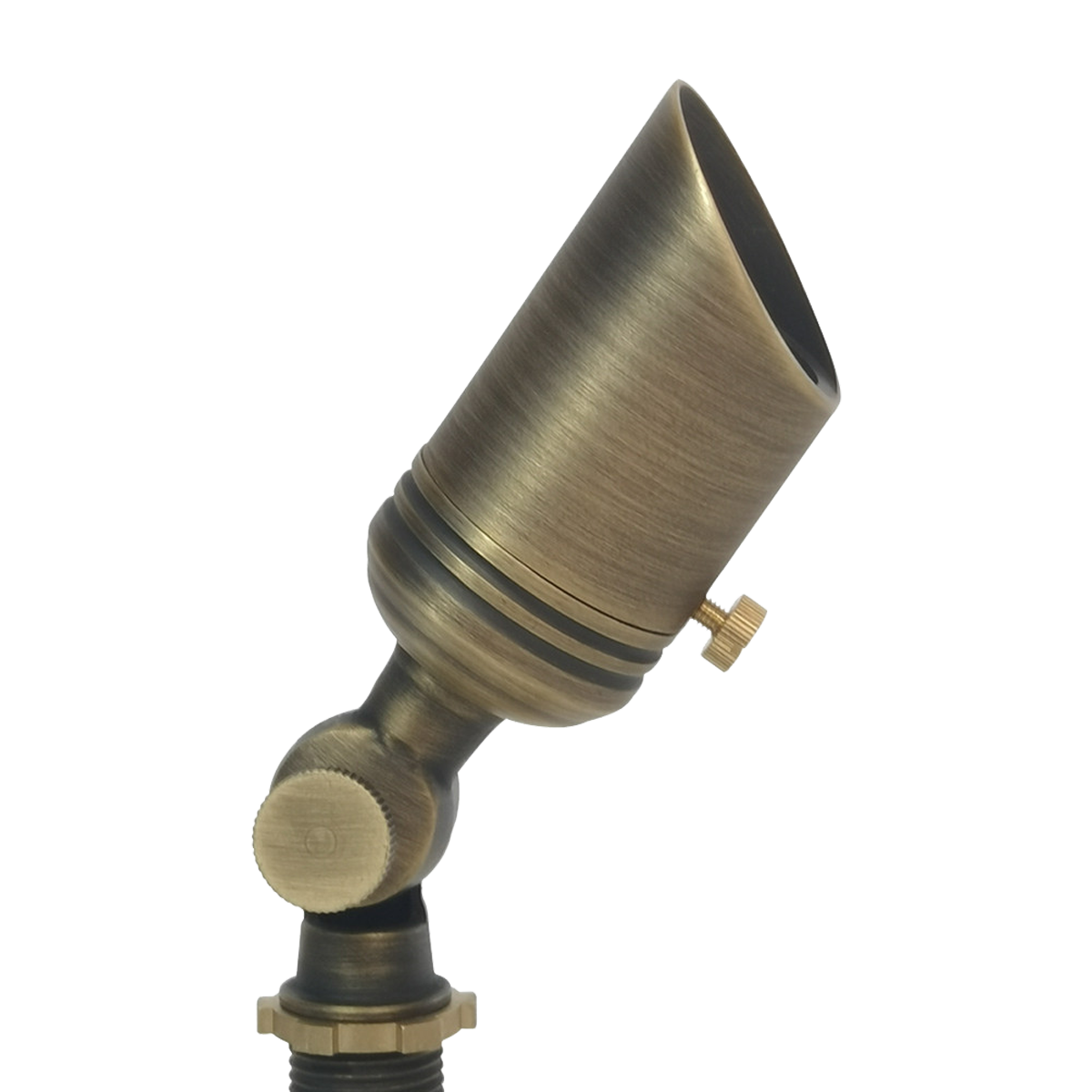 Outdoor Landscape Lighting LED 12V Low Voltage SPB02 12V Low Voltage Small Directional Bullet Brass Spotlight Outdoor Landscape Lighting