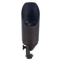 SPB04 Cast Brass Adjustable 12V Low Voltage LED Bullet Landscape Spotlight Outdoor Lighting