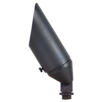 SPB04 Cast Brass Adjustable 12V Low Voltage LED Bullet Landscape Spotlight Outdoor Lighting