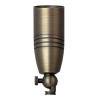 SPB06 Cast Brass 12V Low Voltage LED Outdoor Landscape Spotlight