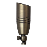 SPB06 Cast Brass 12V Low Voltage LED Outdoor Landscape Spotlight