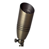 SPB06 Cast Brass 12V Low Voltage LED Outdoor Landscape Spotlight
