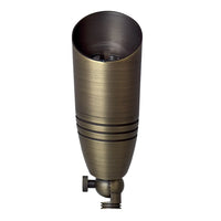 SPB06 Cast Brass 12V Low Voltage LED Outdoor Landscape Spotlight