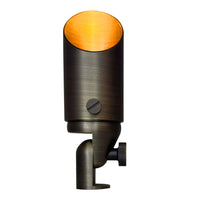 SPB10 8W 3000K Warm White Integrated LED Brass Spotlight 12V Low Voltage Small Directional Bullet Light