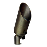 SPB10 8W 3000K Warm White Integrated LED Brass Spotlight 12V Low Voltage Small Directional Bullet Light