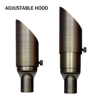 SPB10 4x/8x/12x Package 8W 3000K Warm White Integrated LED Brass Spotlight 12V Low Voltage Small Directional Bullet Light