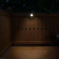 STA09 3W Integrated LED Round Aluminum Deck Light Surface Mount 12V Low Voltage Landscape Lighting