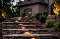 STB14 3000K or 5000K Aluminum LED Retaining Wall Light 12V Low Voltage Hardscape Paver Lighting