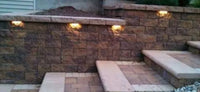 STA04 3+3W 3CCT 3000K/4000K/5000K 12V Low Voltage Cast Aluminum Rectangular Surface Mount LED Step or Deck Light
