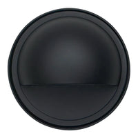 STB09 4x/8x/12x Package LED Brass Round Deck Light Surface Mount 12V Low Voltage Landscape Lighting 3W 2700K Bulb