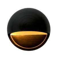 STB09 4x/8x/12x Package LED Brass Round Deck Light Surface Mount 12V Low Voltage Landscape Lighting 3W 2700K Bulb