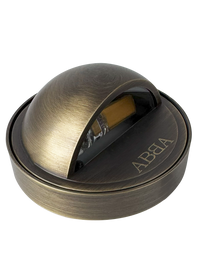 STB09 Cast Brass 12V Low Voltage LED Round Deck Light Surface Mount Landscape Lighting
