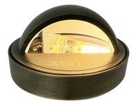STB09 Cast Brass 12V Low Voltage LED Round Deck Light Surface Mount Landscape Lighting
