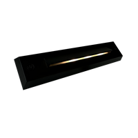 STB16 2W LED Cast Brass Surface Mounted Slim Horizontal Outdoor & Indoor Brass Step Light 12V Low Voltage