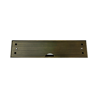 STB16 2W LED Cast Brass Surface Mounted Slim Horizontal Outdoor & Indoor Brass Step Light 12V Low Voltage