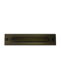 STB16 2W LED Cast Brass Surface Mounted Slim Horizontal Outdoor & Indoor Brass Step Light 12V Low Voltage