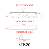 STB20 4x/8x/12x Package Brass 4W 3000K 12