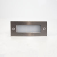 STS02 Aplique de pared de ladrillo empotrado para exteriores Accesorio de iluminación para escalones/escaleras LED