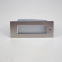 STS02 Aplique de pared de ladrillo empotrado para exteriores Accesorio de iluminación para escalones/escaleras LED